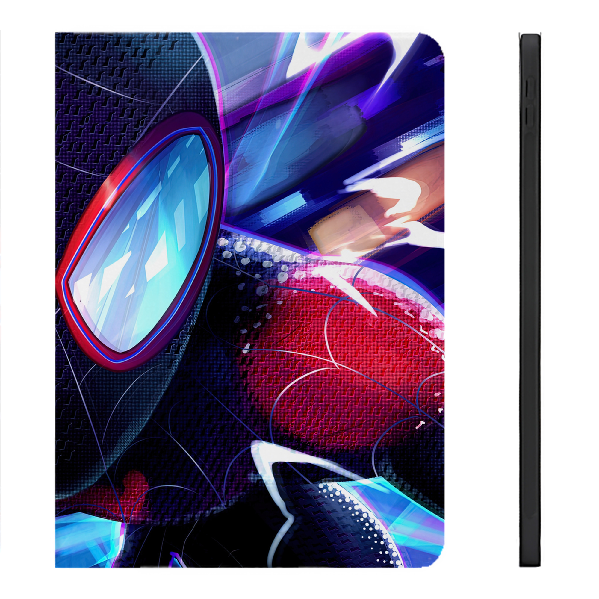 （画像用） Spider Man スパイダーマン IPadケース ペンホルダー付き ブックスタイルデザイン